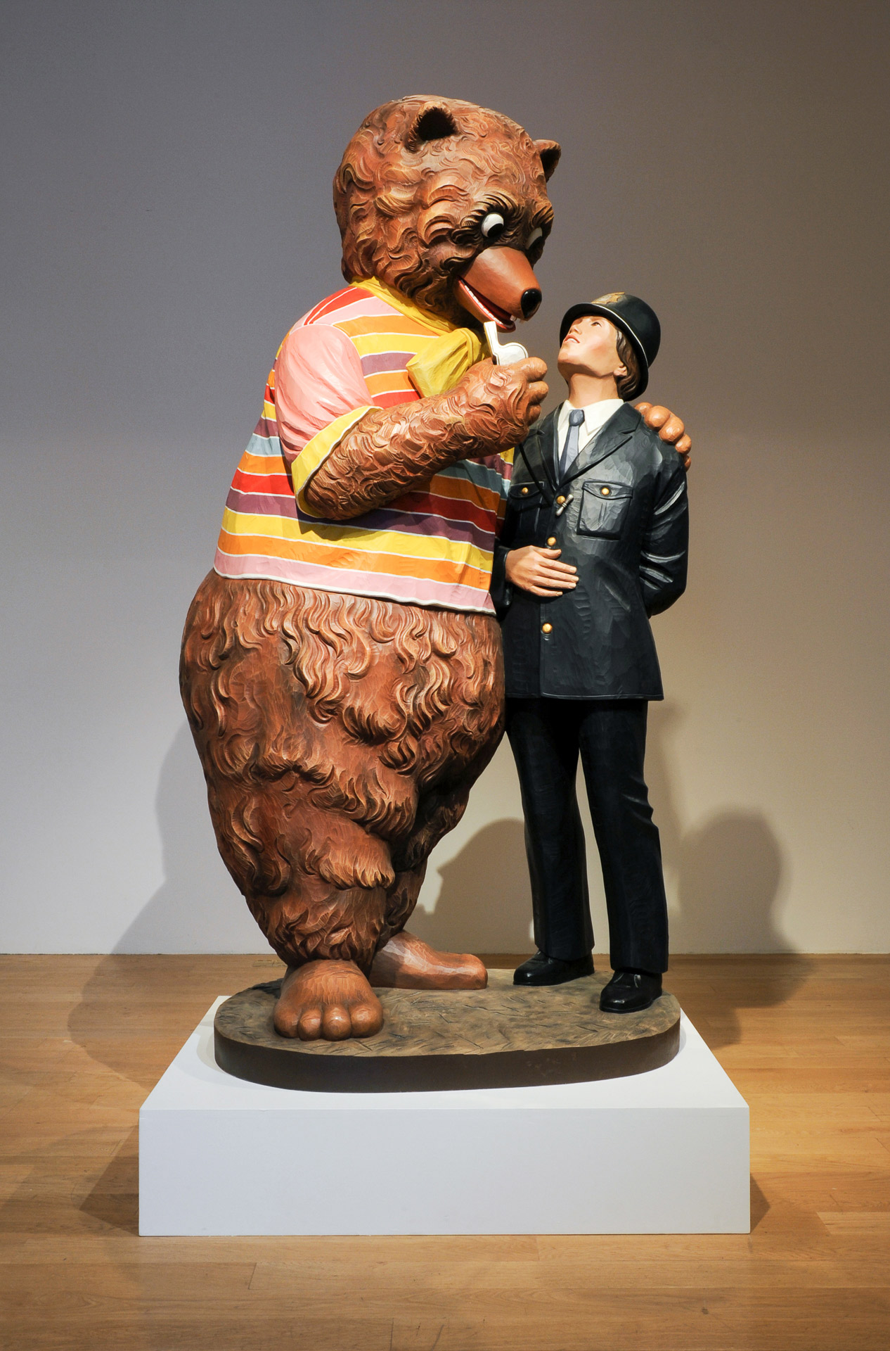 Abb. 1-2: Jeff Koons, Bear and Policeman, 1988 Studio Digital
